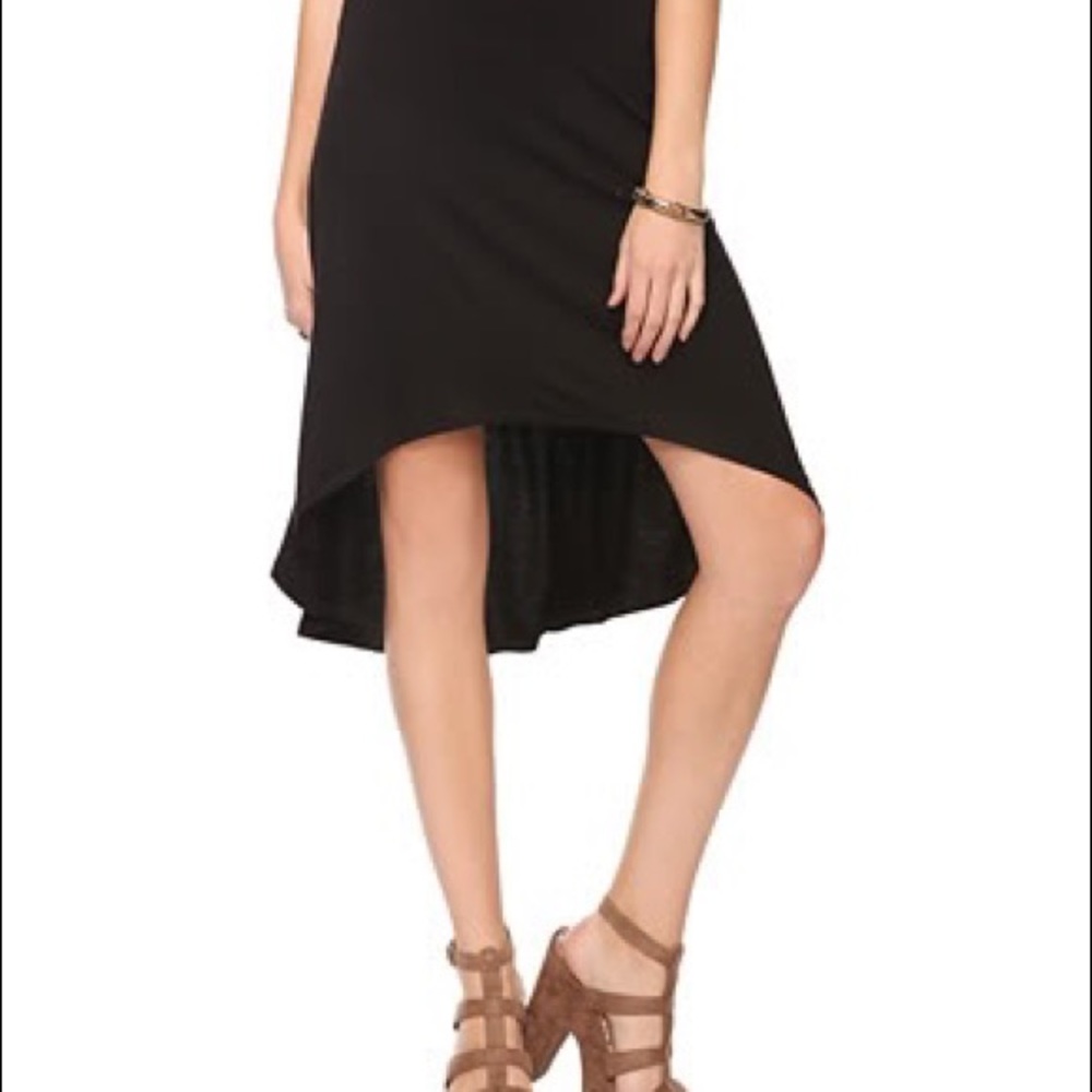 NEW! Forever 21 High Low Black Skirt XS